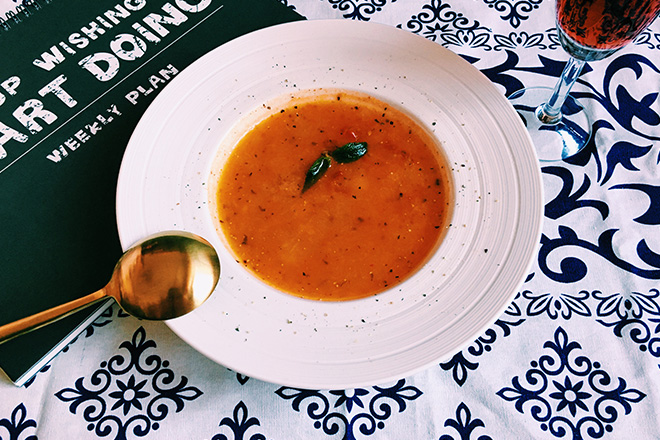 法式番茄南瓜汤